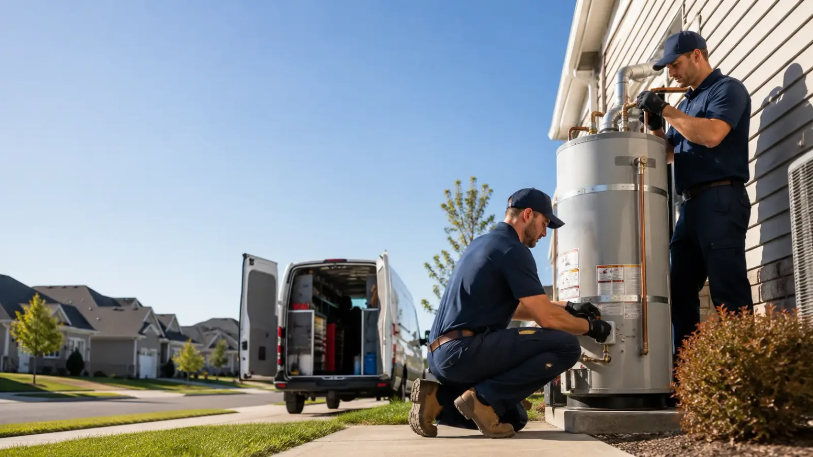 Water Heater Installation in Audubon, MN